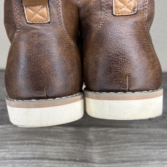 Madden Mens Brown Lace Up Chukkas Boots Size 12 M-Brakon Classic EUC - Picture 4 of 12